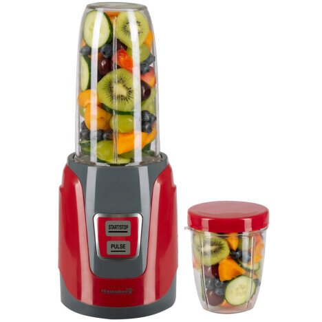 Blender Hausberg HB-7675RS Rosu ,Putere 1000W, Capacitate 1000ml, motor de cupru