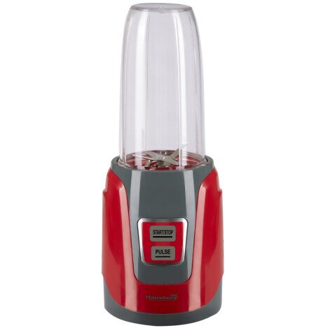 Blender Hausberg HB-7675RS Rosu ,Putere 1000W, Capacitate 1000ml, motor de cupru