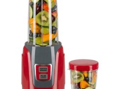 Blender Hausberg HB-7675RS Rosu ,Putere 1000W, Capacitate 1000ml, motor de cupru